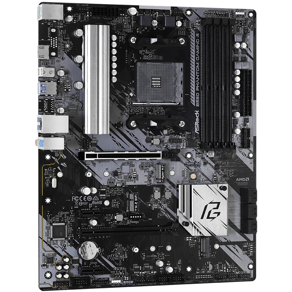 Pllakë Amë AMD AM4 ASROCK B550 PHANTOM GAMING 4 / DDR4 / HDMI - Figura 4