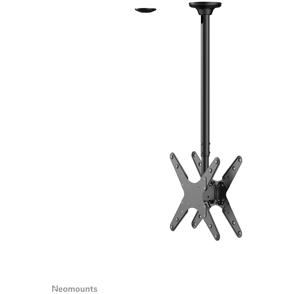 Mbajtëse për TV Double ceiling mount for flat screens/TVs 32' to 75" 2x 50KG Black Neomounts - Figura 2