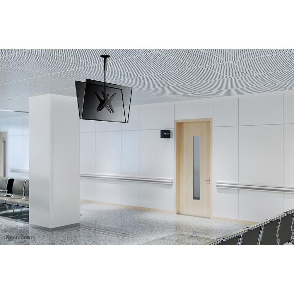 Mbajtëse për TV Double ceiling mount for flat screens/TVs 32' to 75" 2x 50KG Black Neomounts - Figura 4