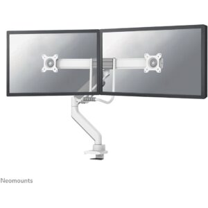 Mbajtëse për Monitor Neomounts Full Motion Tischhalterung për dy ekrane të sheshtë 17-32'' 7KG 2x 8KG Bardhë