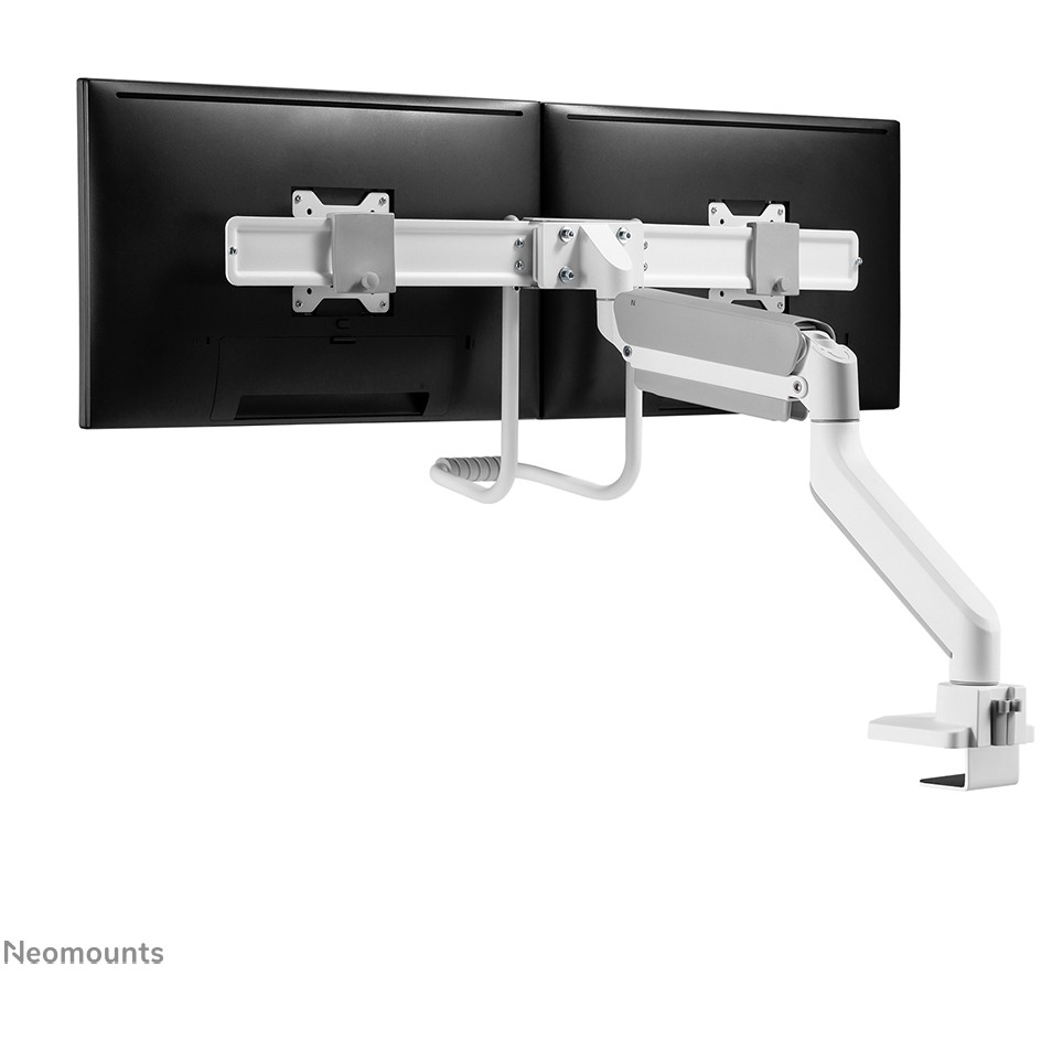 Mbajtëse për Monitor Neomounts Full Motion Tischhalterung për dy ekrane të sheshtë 17-32'' 7KG 2x 8KG Bardhë - Figura 4
