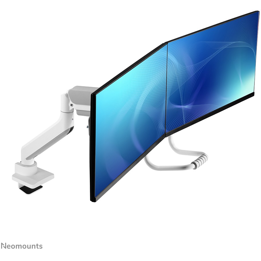 Mbajtëse për Monitor Neomounts Full Motion Tischhalterung për dy ekrane të sheshtë 17-32'' 7KG 2x 8KG Bardhë - Figura 5