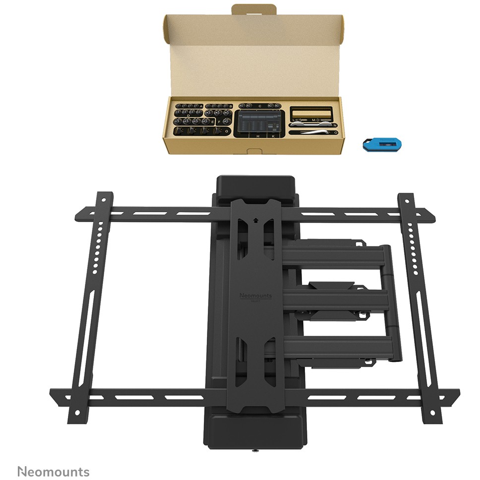 Mbajtëse për TV Column mount fully movable 40-70' 45KG Black Neomounts - Figura 5