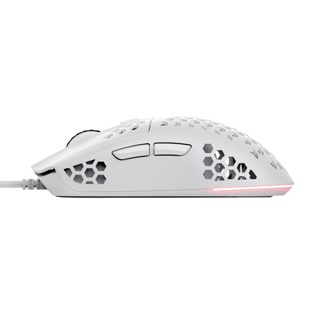 Mouse Gaming Trust GXT 928W / 6.400 dpi / optical / 6 buttons / RGB / I bardhë - Figura 3