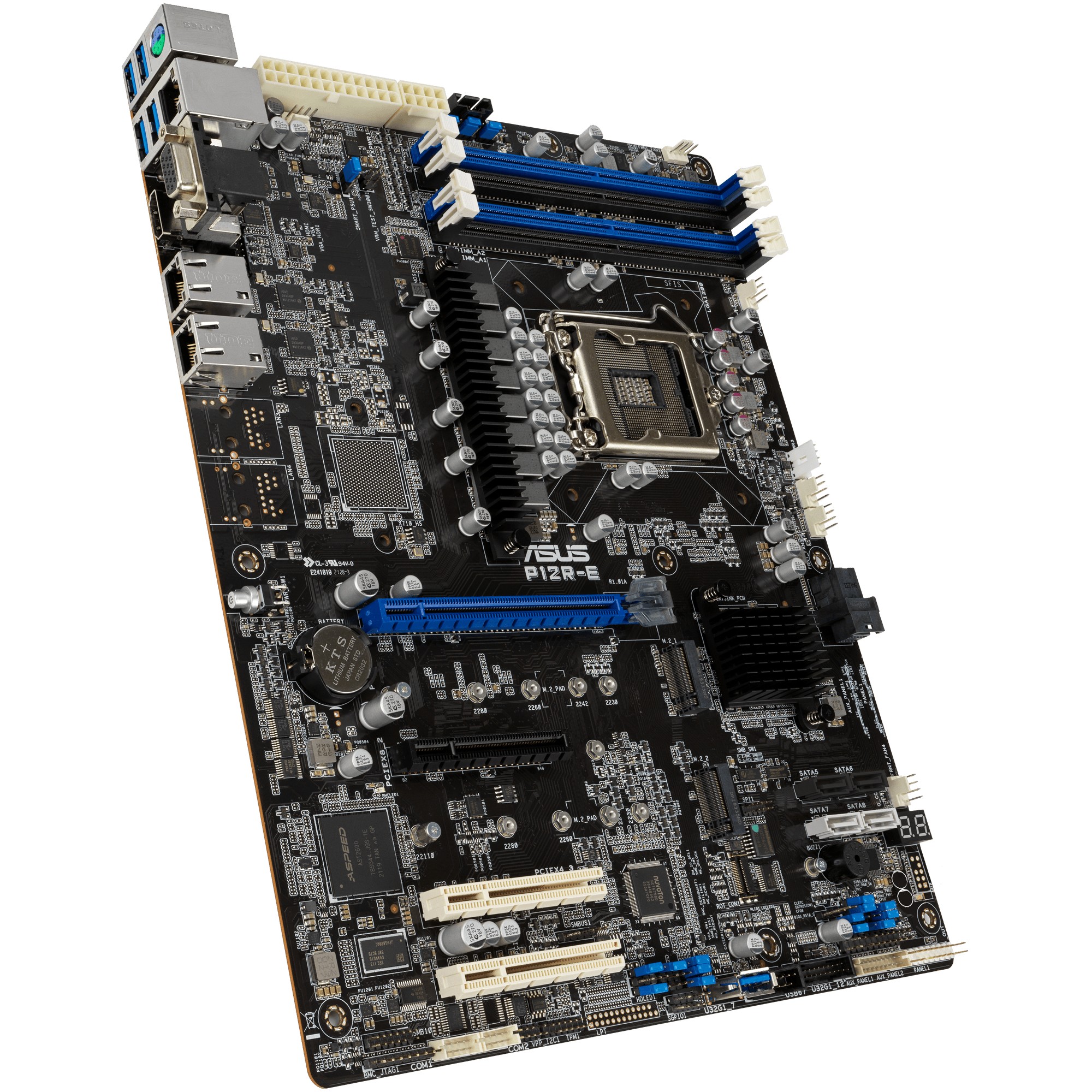 Pllakë Amë ASUS SERVER P12R-E S1200 C256/VGA/2xGBL/ATX