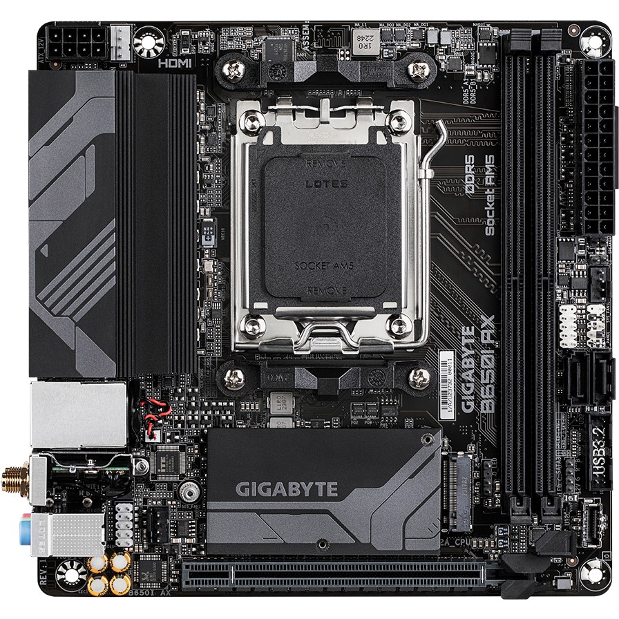 Pllakë Amë Gigabyte B650I AX ITX - Figura 2