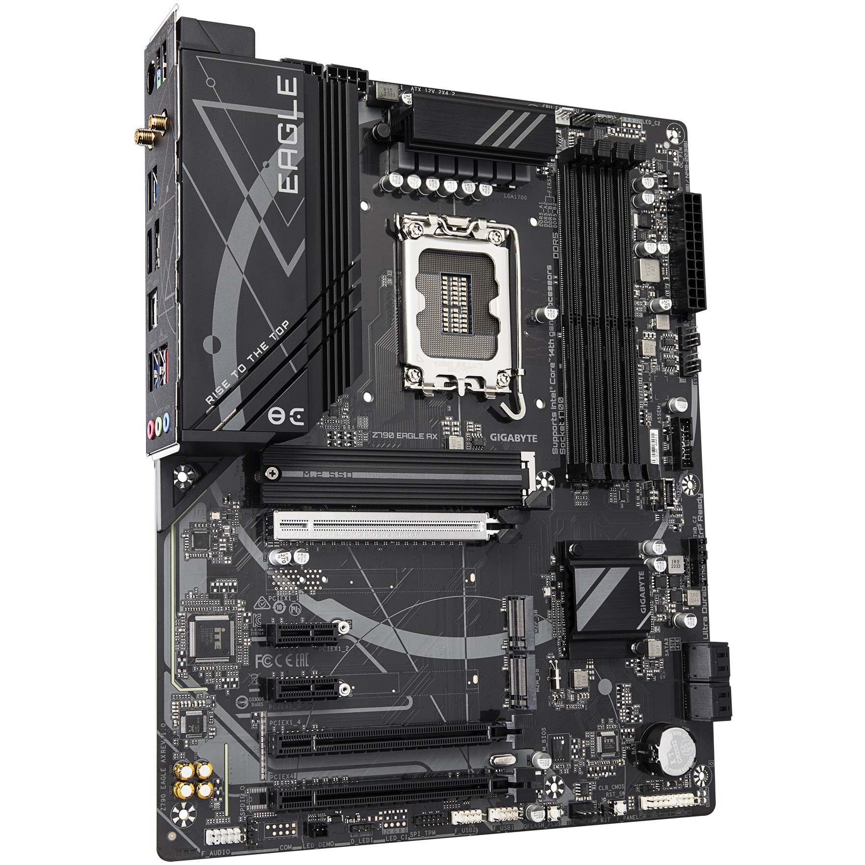 Pllakë Amë MB Intel Gigabyte Z790 Eagle AX / LGA 1700 / DDR5 / HDMI+DP - Figura 3