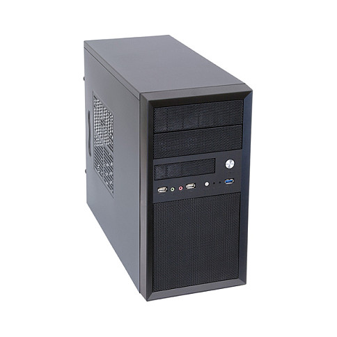 Kasë Mini Tower me Furnizues 350W Chieftec Mesh Serie CT-01B-350GPB – Zezë - Figura 3