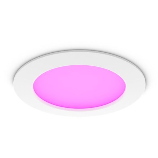Dritë e mençur Philips Hue White & Color Ambiance Slim Recessed 170mm të Bardha