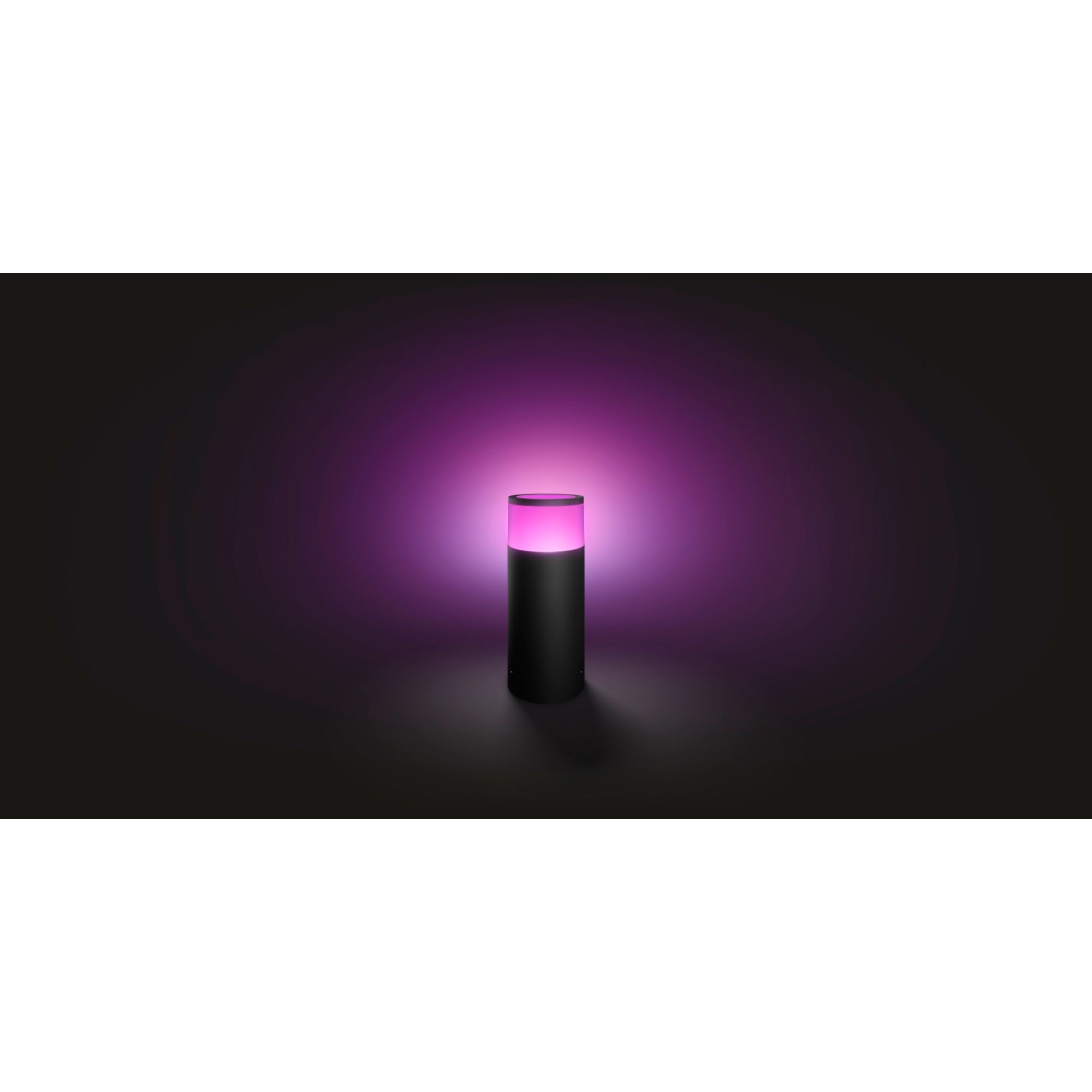 Dritë e mençur Philips Hue White & Color Ambiance Calla Sockelleuchtel Verlängerung e vogël e zezë - Figura 4
