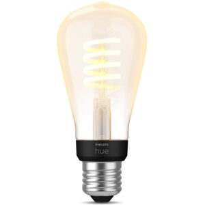 Dritë e mençur Philips Hue White Amb. E27. Edison ST64 Filam 300lm.