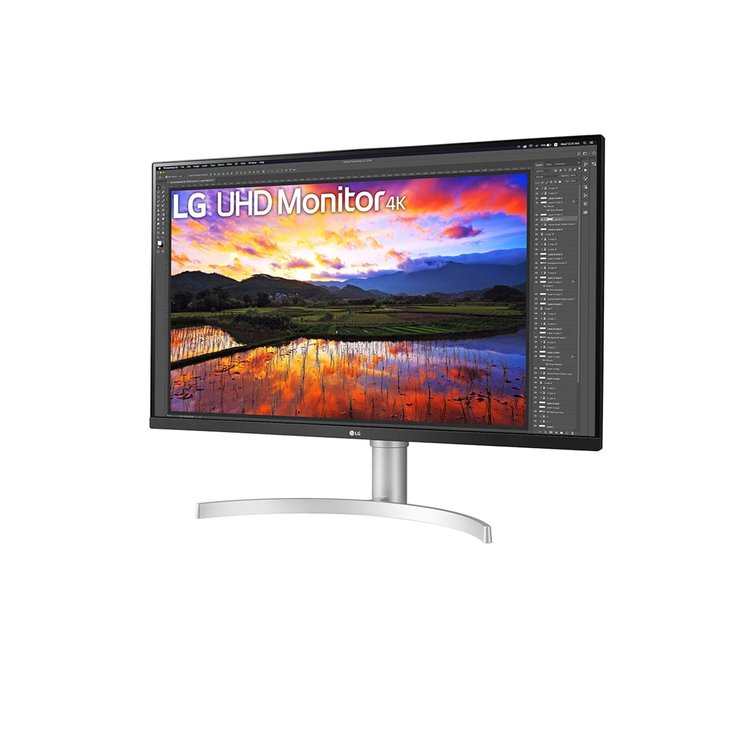 Monitor për punë LG 32UN650K-W / 32″ / 4K Ultra HD IPS LED / 60Hz / 5ms / HDMI + DP / Bardhë - Figura 2