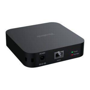 Yealink MSFT RCH40 E2 4-Port Gigabit PoE Switch | 90W PoE Budget | Layer 2 | Room Cable Hub