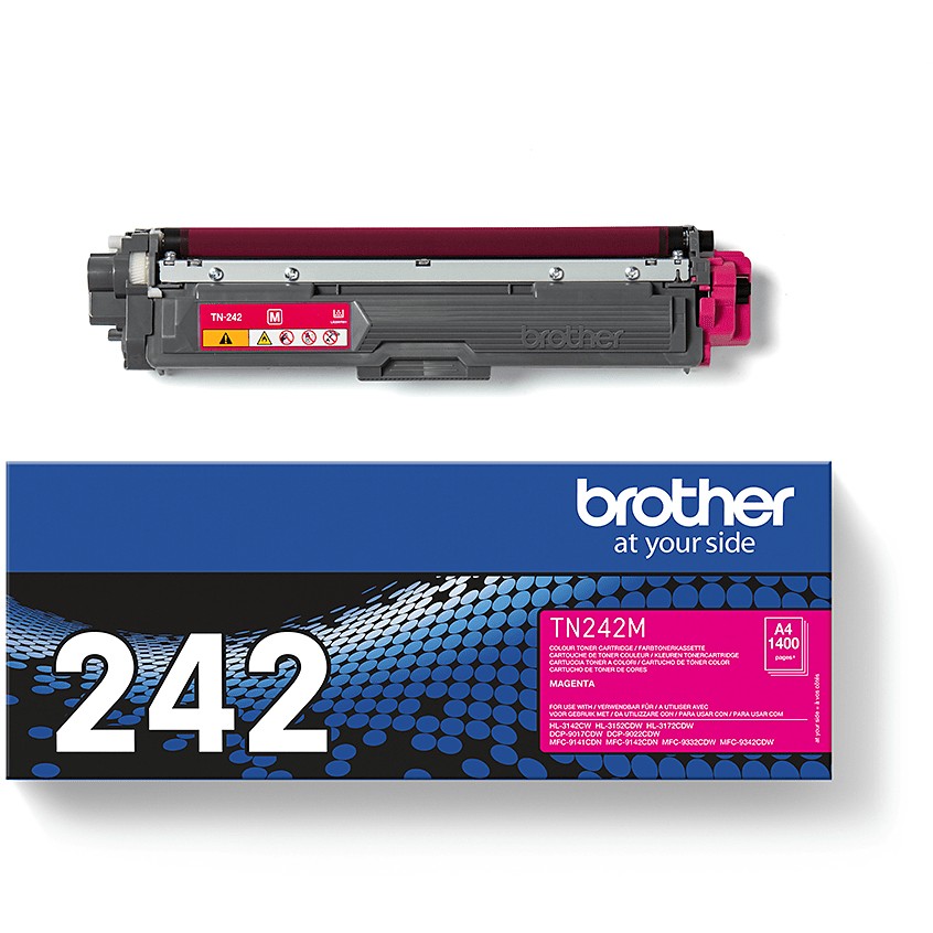 Toner Brother TN-242M Cartridge Original / Up to 1,400 Pages (ISO/IEC 19798 Compliant) - Rozë - Figura 3