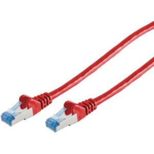 Kabllo për rrjet CAT6a 2m, e kuqe