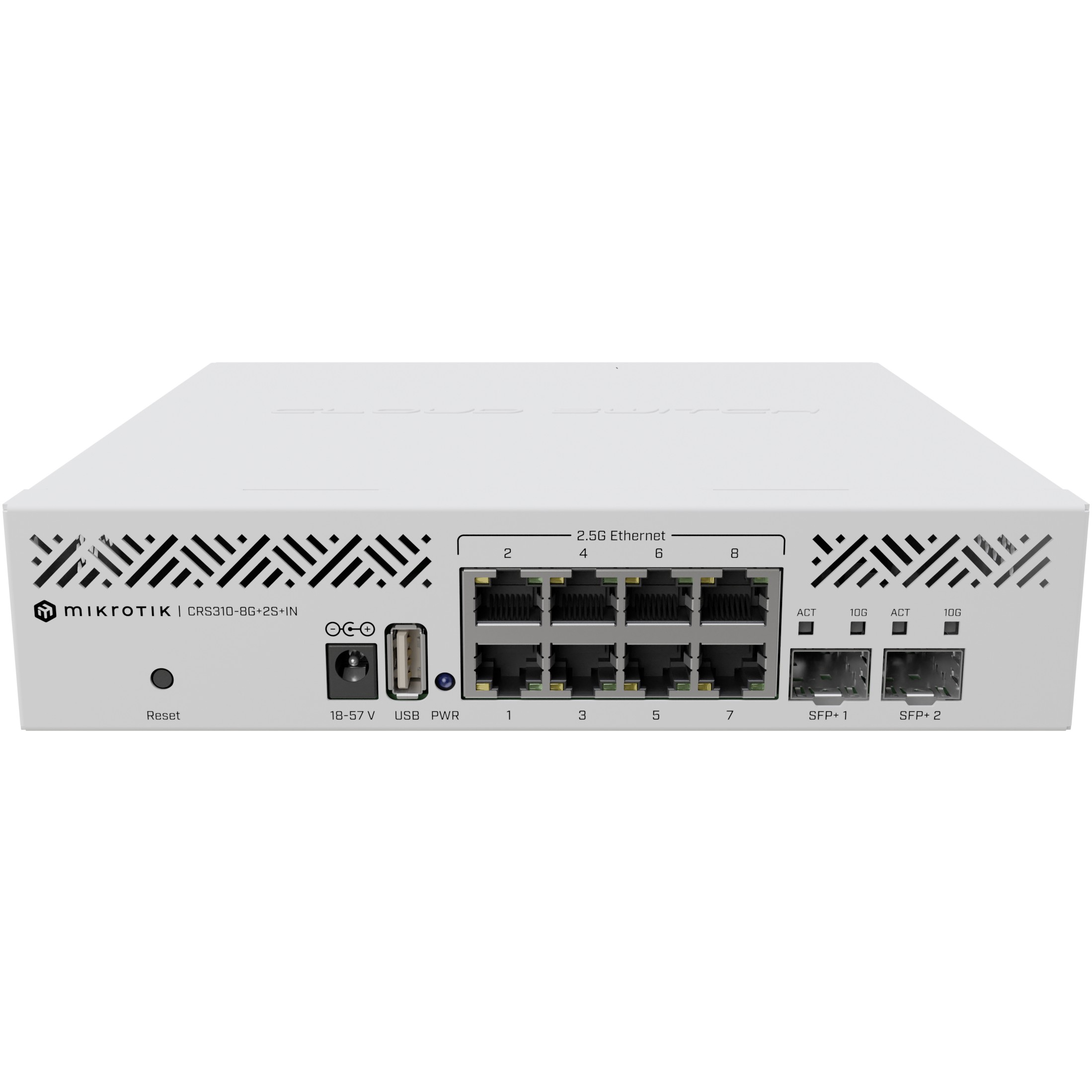 MikroTik 8+2P CRS310-8G+2S+IN M RM - Switch - Figura 3
