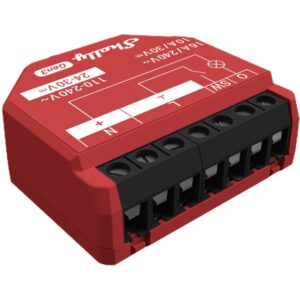 Shelly 1PM Gen3 Smart Switch – Max 16A, Wi-Fi & Bluetooth