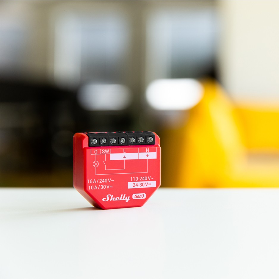 Shelly 1PM Gen3 Smart Switch – Max 16A, Wi-Fi & Bluetooth - Figura 4