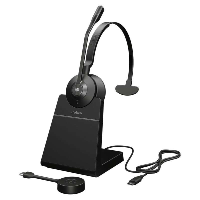 Kufje pa kabllo Jabra Engage 55 SE Mono Link400c MS with Charging Station - Zezë