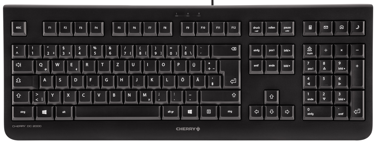 Combo (Tastierë & Maus ) CHERRY DC 2000 Wired / QWERTY – Zezë - Figura 3