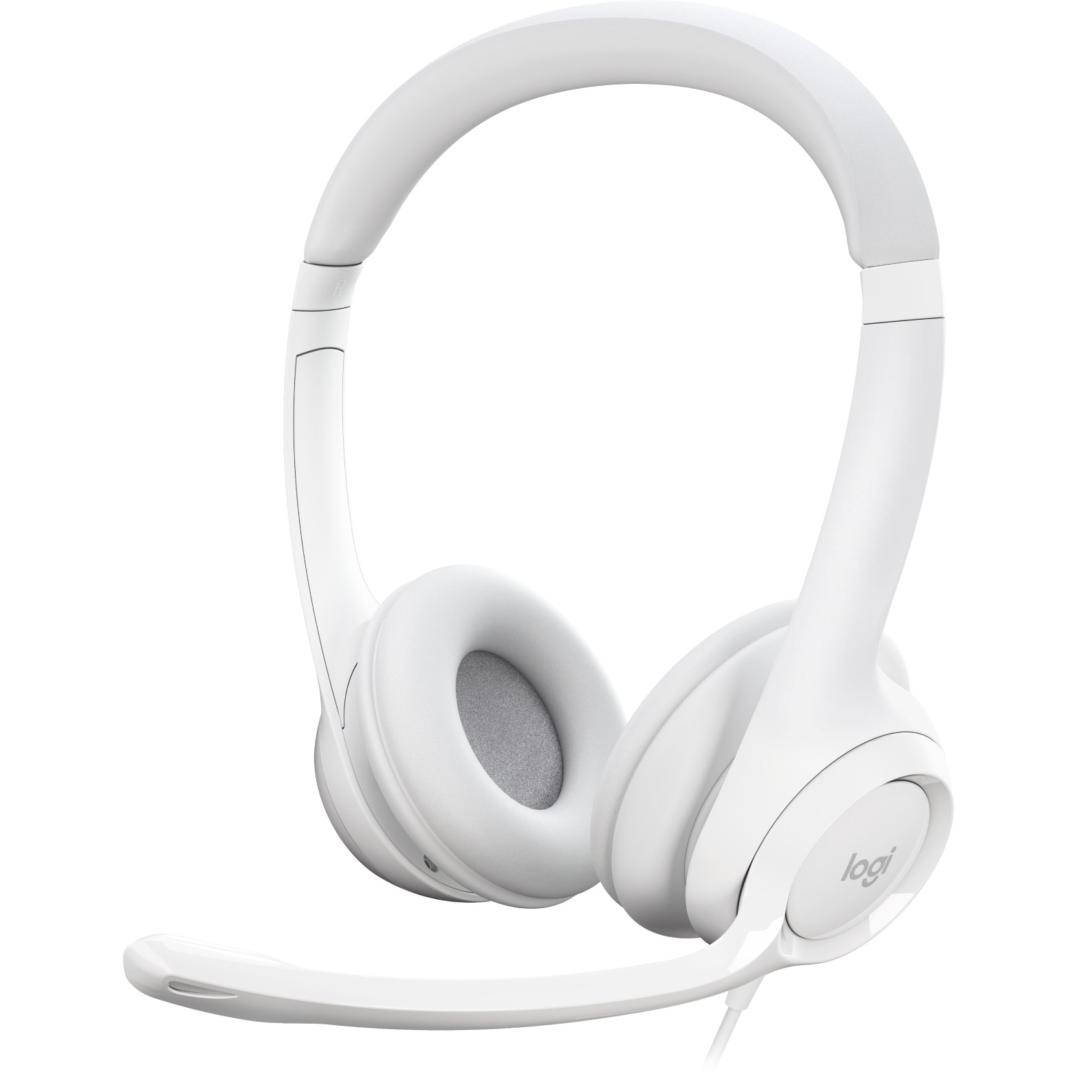Kufje Logitech H390, USB-A, të bardha
