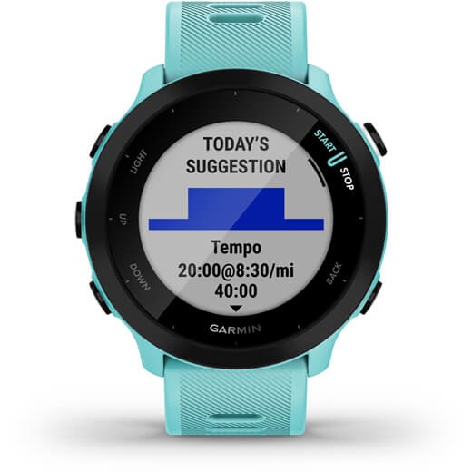 Orë e mençur Garmin Forerunner 55 - Aqua Green - Figura 2
