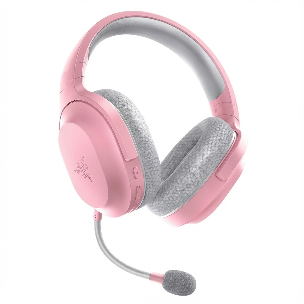 Kufje Gaming Over‑Ear Razer Barracuda X – Rozë