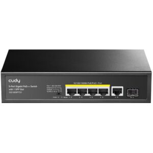 Switch Cudy GS1005PTS1 PoE+ SFP, 5+1 porte
