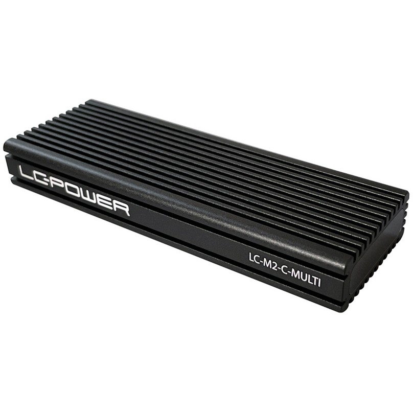 Këllëf për Disqe LC-Power NVMe/SATA M.2-SSD USB3.2 Gen2 LC-M2-C-MULTI - Figura 2