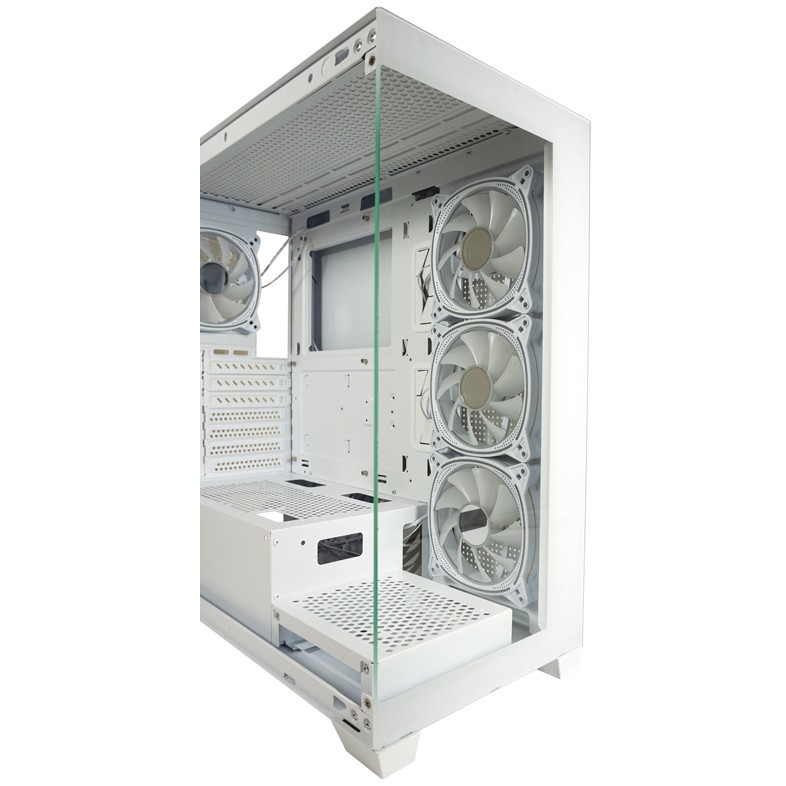 Kasë LC-Power 715W Mid Tower – Bardhë - Figura 4