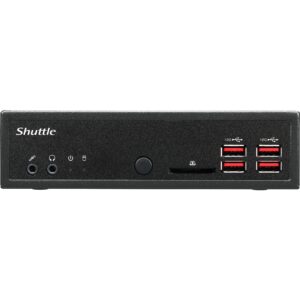 Mini Kompjuter Shuttle XPC Slim Barebone DH32U5 – Intel Core i5-1135G7 / Quad 4K HDMI / Dual LAN / Fanless / - Zezë