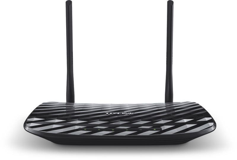 Wireless Ruter TP-Link AC750 / Dual Band / Mediatek / 433Mbps në 5GHz + 300Mbps në 2.4GHz / 802.11ac/a/b / I zi