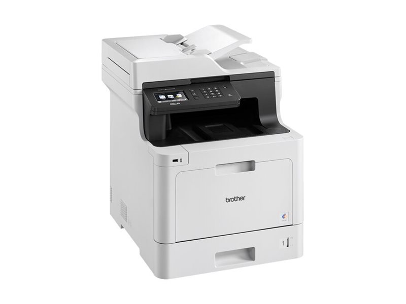 Printer Multifunksional BROTHER MFC COLOR LASER DCPL8410CDWYJ1 / Print, Scan, Copy / up to 31 ppm / A4 / ADF / Wifi / e bardhë - Figura 2