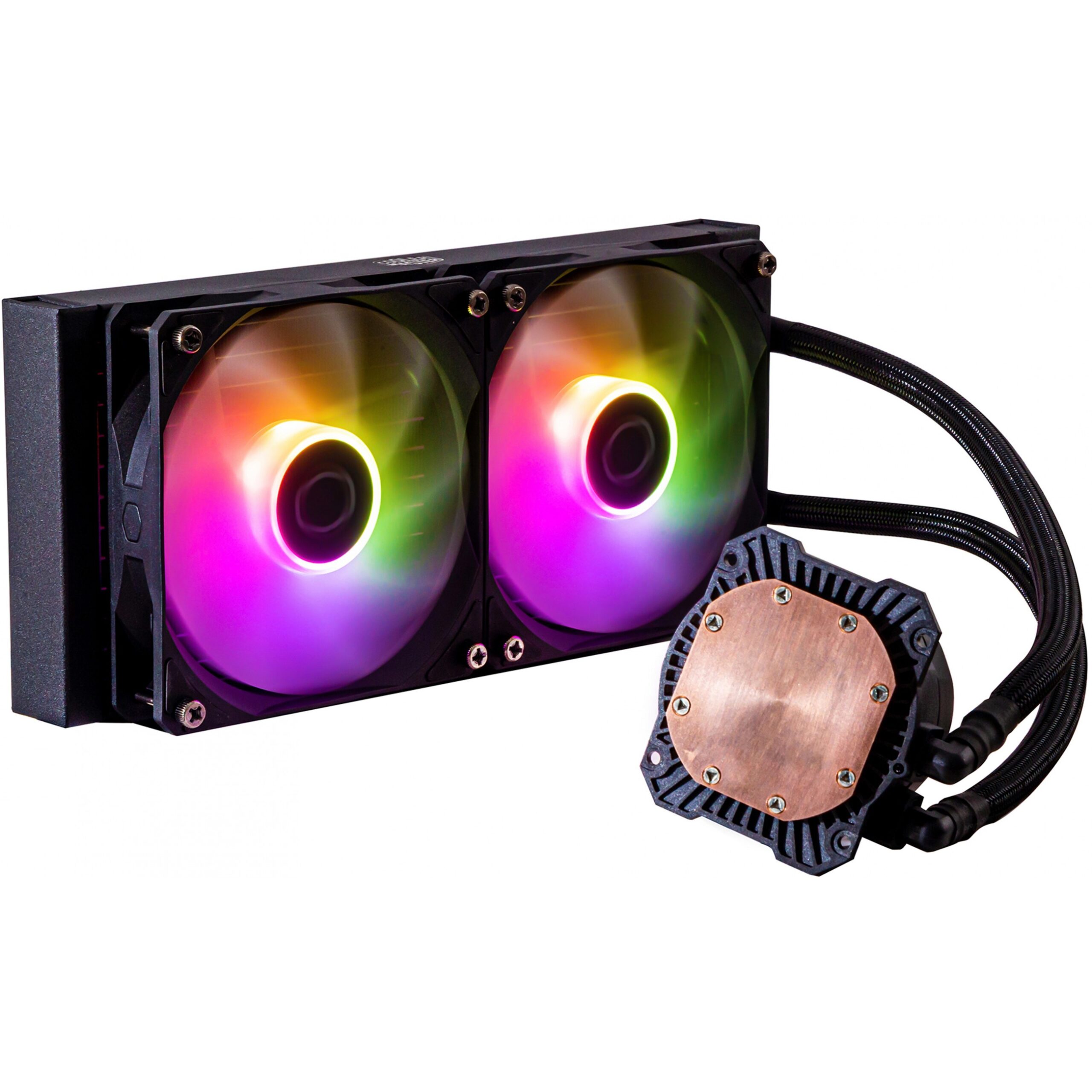 Ftohës me ujë Cooler Master MasterLiquid Lite 240L Core ARGB, i zi - Figura 2