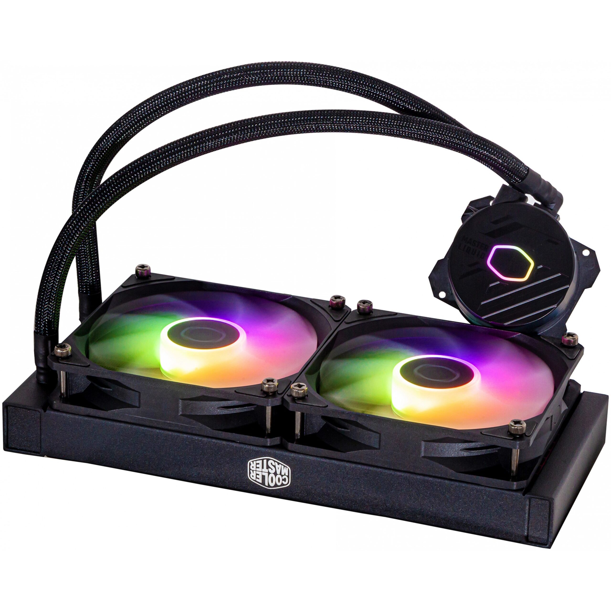 Ftohës me ujë Cooler Master MasterLiquid Lite 240L Core ARGB, i zi - Figura 3