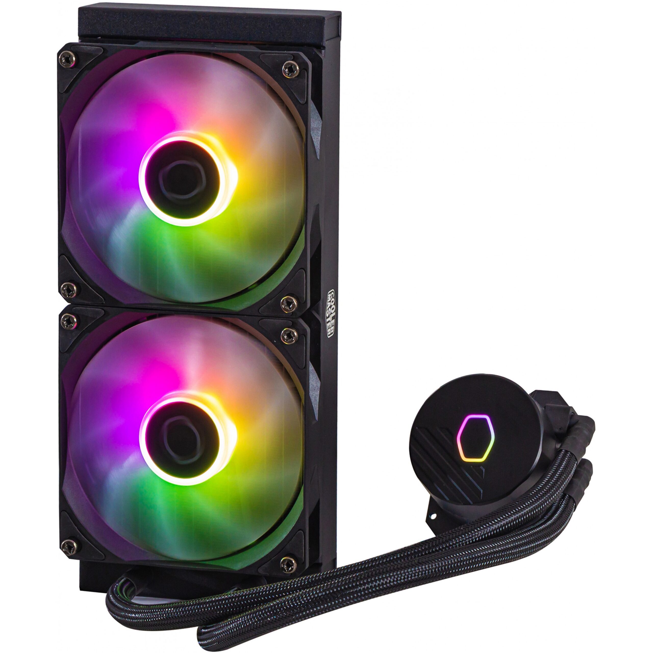 Ftohës me ujë Cooler Master MasterLiquid Lite 240L Core ARGB, i zi - Figura 4