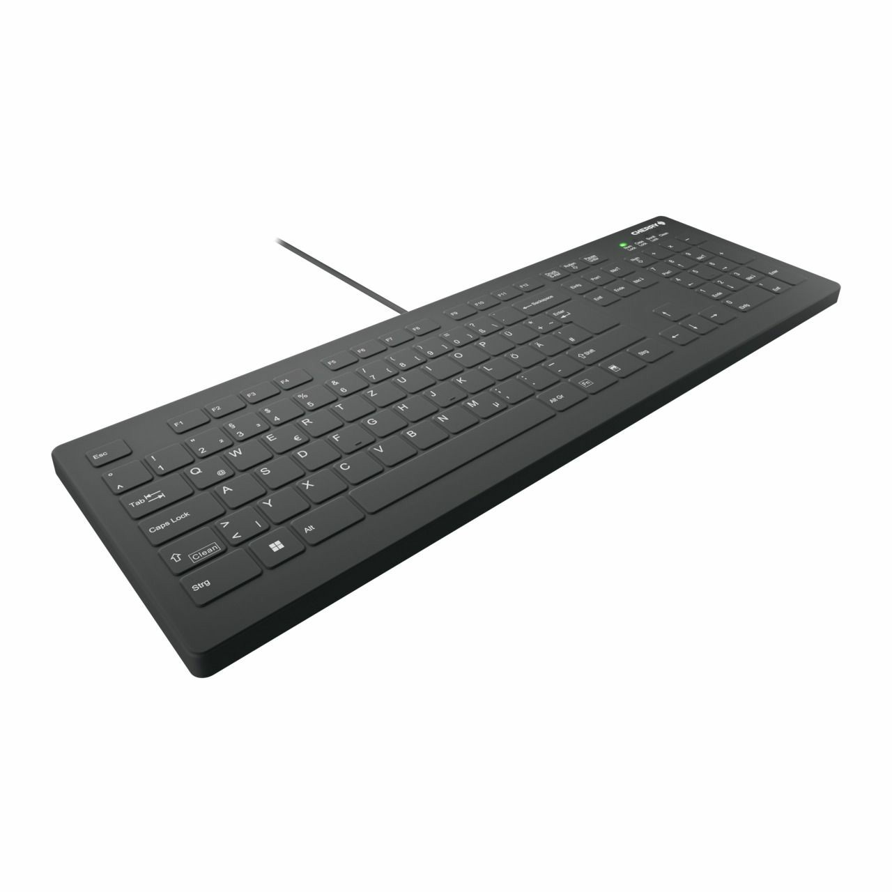 Tastierë Me kabllo Cherry AK-C8112 Medical / QWERTZ – Zezë - Figura 3