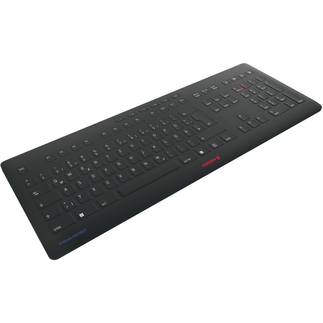 Tastierë Pa kabllo Cherry STREAM PROTECT / German Layout – Zezë - Figura 4