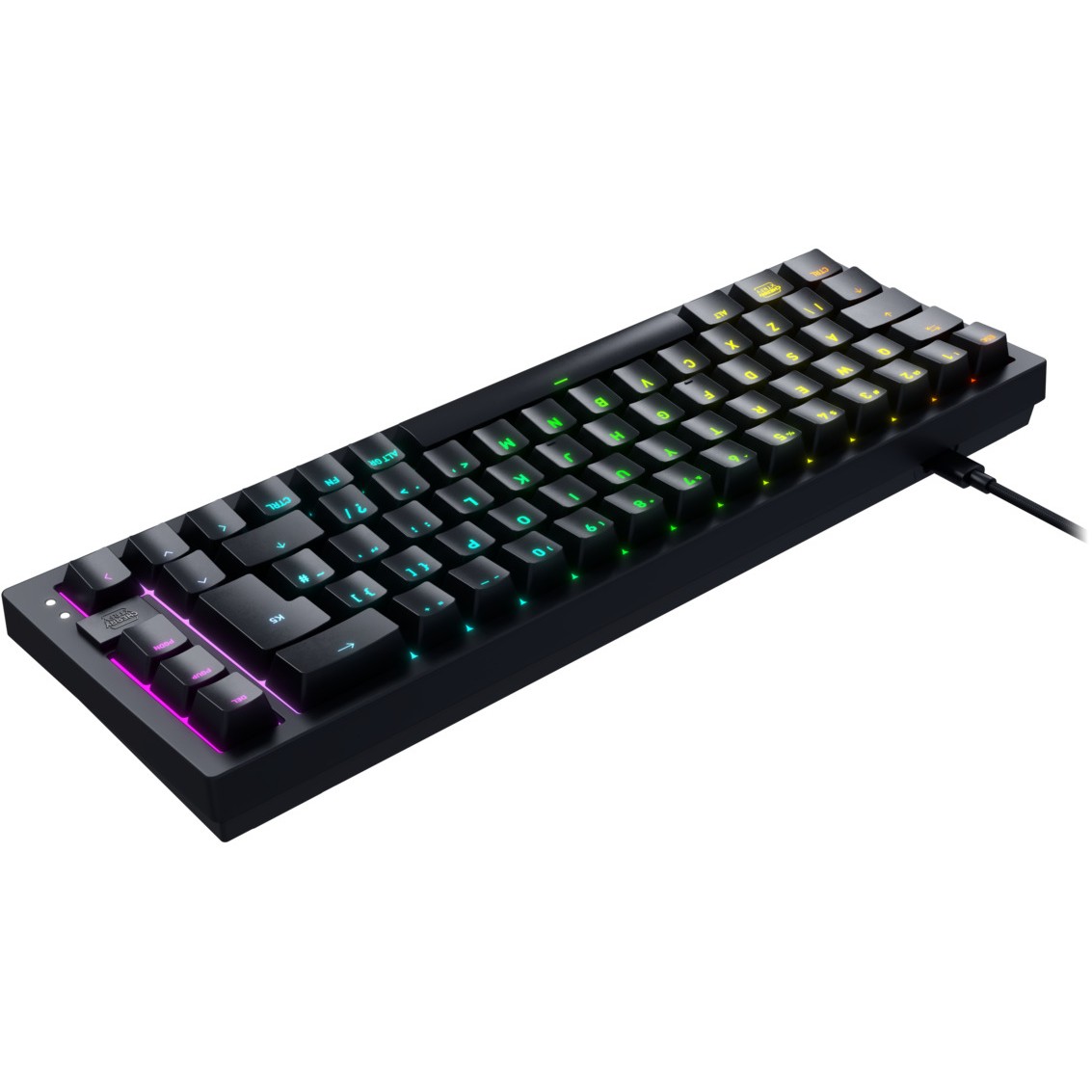 Tastierë Cherry Keyboard Xtrfy K5V2 RGB MX2A RED Wired / German Layout - Zezë - Figura 2