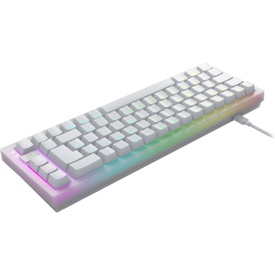 Tastierë Gaming Cherry Xtrfy K5V2 Compact RGB Wired / MX2A Red / QWERTZ- Bardhë - Figura 5