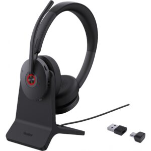 Kufje pa kabllo Yealink BH74 Bluetooth Headset with Charging Stand UC USB-C/A – Zezë