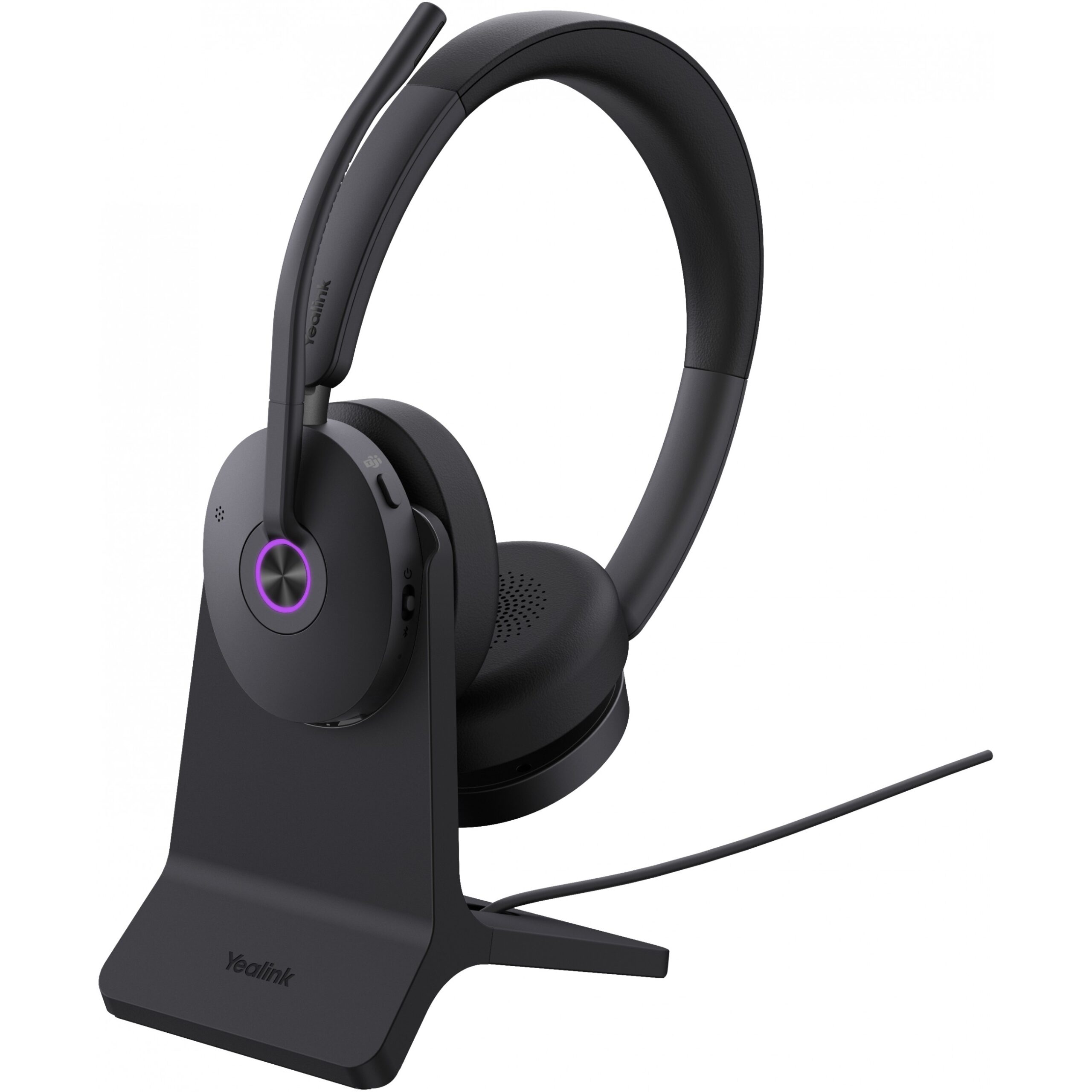 Kufje pa kabllo Yealink BH74 Bluetooth Headset with Charging Stand UC USB-C/A – Zezë - Figura 2