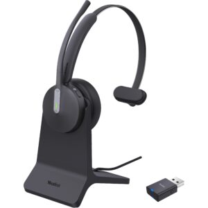 Kufje pa kabllo Yealink WH64 Hybrid Mono DECT with Charging Stand for MS / USB C– Zezë