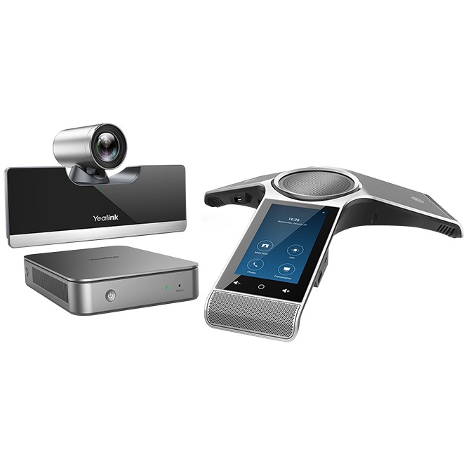 Sisteme për Konferencë Yealink ZVC500 II / Zoom Rooms Certified / Kamera PTZ / PC Mini / Touch Panel