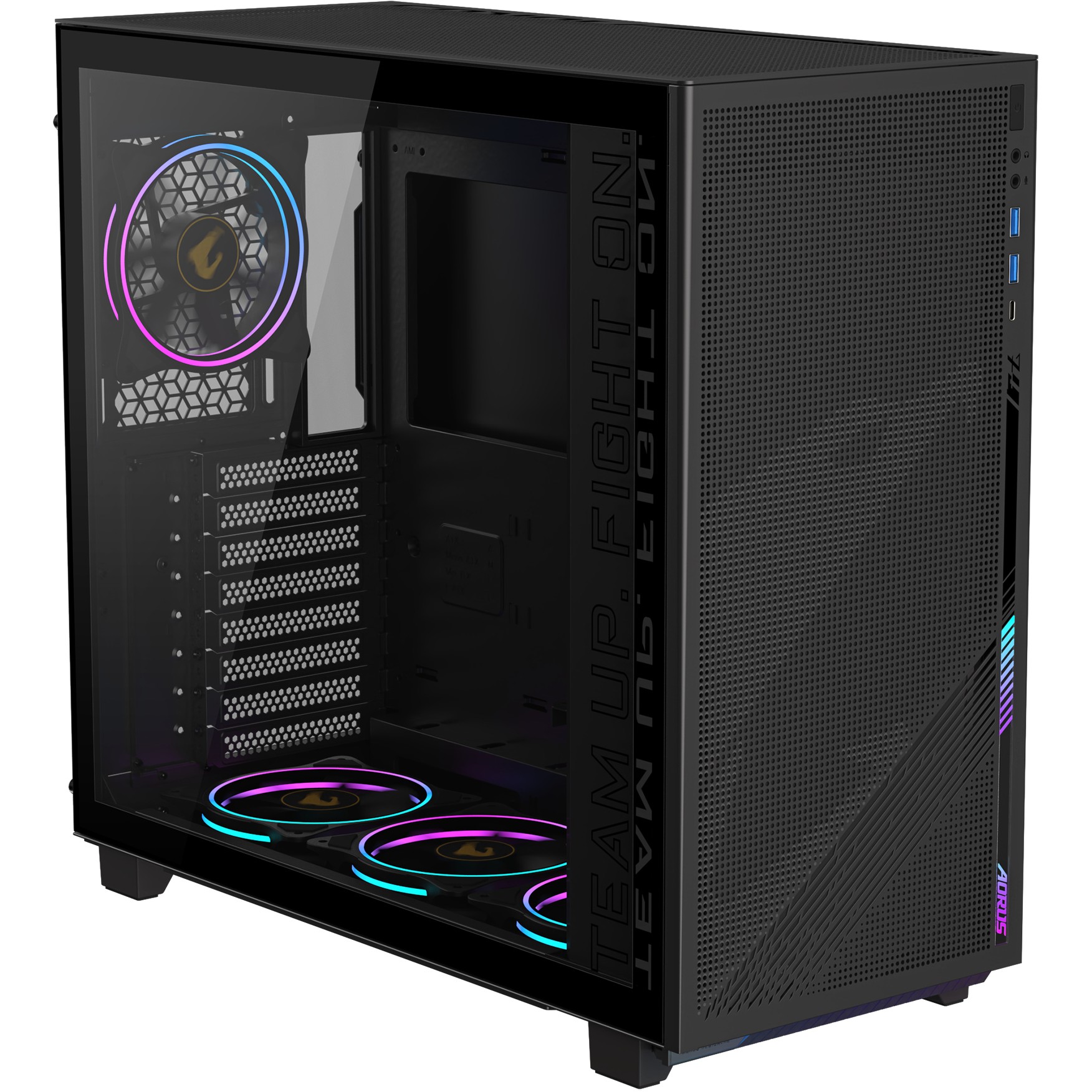 Kasë Midi GIGABYTE GB-AC400G Black - Figura 3