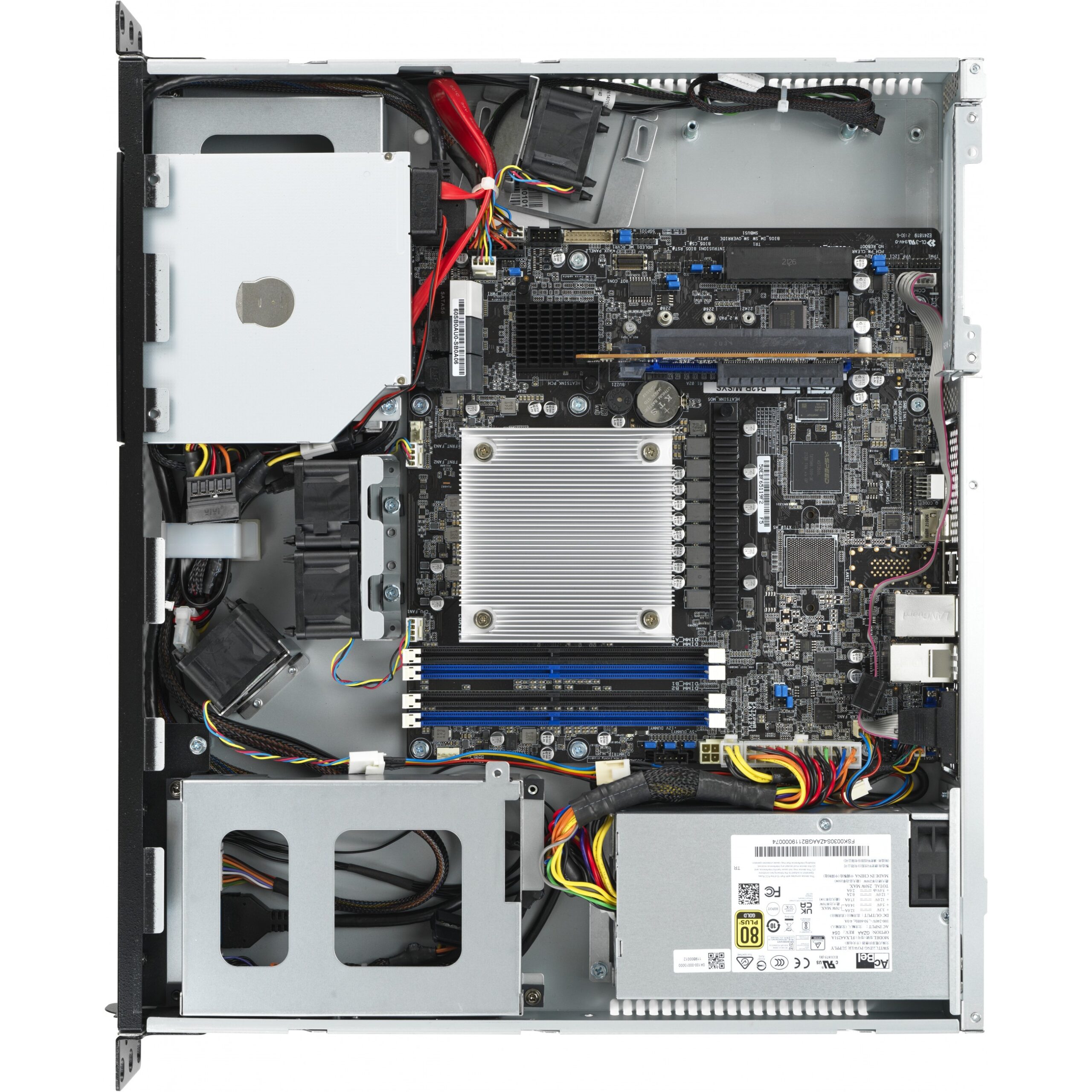 ASUS RS100-E11-PI2/350W Barebone Rack Server 1U Single Socket Intel Xeon E-2400
