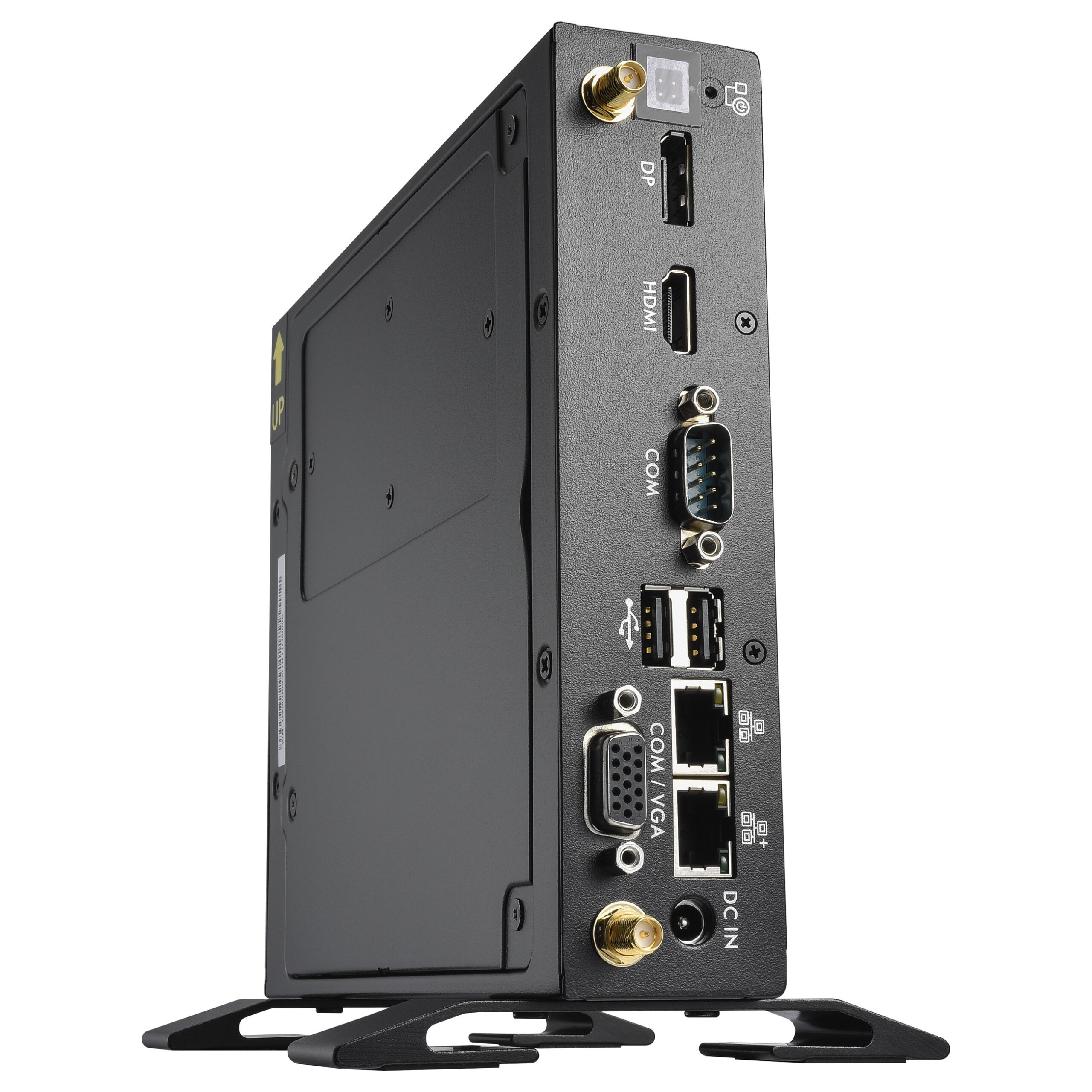Shuttle XPC Slim DS50U Barebone Mini PC Intel Celeron 7305 / 2x DDR5 SO-DIMM / M.2 NVMe & SATA / Dual Display – E zezë - Figura 3