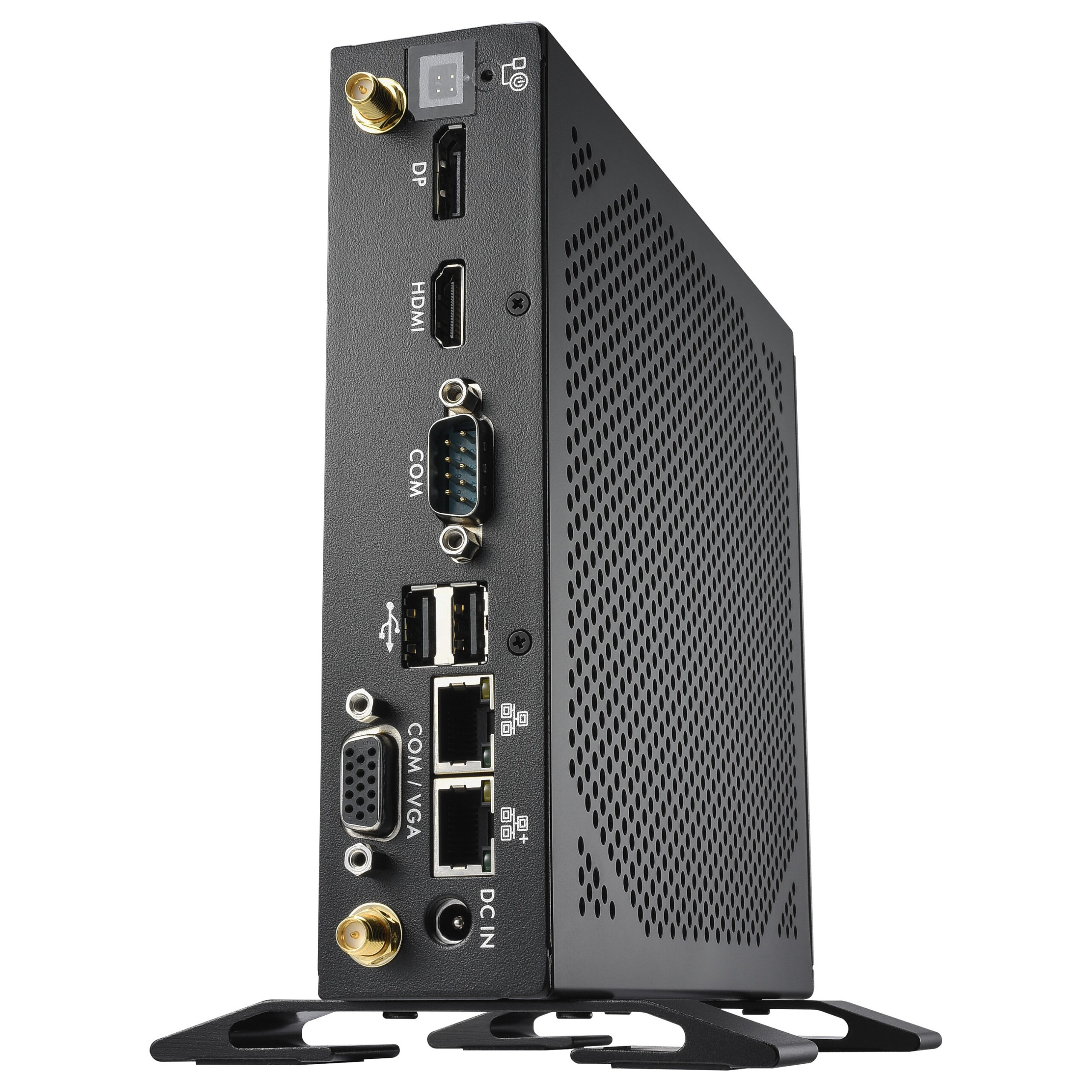 Shuttle XPC Slim DS50U Barebone Mini PC Intel Celeron 7305 / 2x DDR5 SO-DIMM / M.2 NVMe & SATA / Dual Display – E zezë - Figura 4