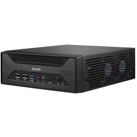 Mini Kompjuter Barebone XPC slim XH610 LGA1200 2xSODIMM DDR4 2xM.2 3xSATA 1xHDMI 1xDP 1xVGA Black - Figura 3