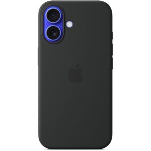 APPLE iPhone16 Silicone Case with MagSafe - Black